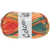 A ball of yarn with a label. Produktbild-Vorschau