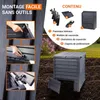 GARANTIA THERMO-WOOD composteur 600 litres anthracite-brun Voir les images du produit 4