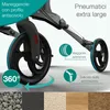 ELONEO rollator pieghevole e leggero con sedile, rollator Anteprima dell’immagine prodotto 5