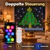 Smart LED Vorhang Lichterkette 3x3m 400 LEDs Lichtervorhang Produktbild-Vorschau 4