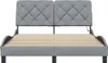 vidaXL Bedframe met LED-verlichting, zonder matras, Productafbeelding-voorbeeld 6