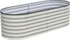 A raised garden bed made of corrugated metal. Produktbild-Vorschau
