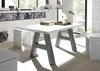 Esszimmertisch Elia 4 180 x 90 x 75 Esstisch Graphit/Weiß Produktbild-Vorschau 2