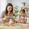 Blumenstrauß aus Bausteinen, KOMPATIBEL MIT LEGO, 8 BLUMEN Produktbild-Vorschau 4
