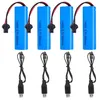 4er Set 14500 Li-Ion Akku 3,7V 800mAh Wiederaufladbare Produktbild-Vorschau 2