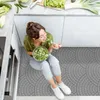 Küchenläufer Teppichläufer DAVIS Velours Läufer Mosaik Grau Produktbild-Vorschau 5