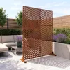 Parete divisoria «Kekan» in acciaio Corten 180 x 120 cm, Anteprima dell’immagine prodotto 1