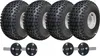 22x11.00-8 Twin Axle Knobby ATV Quad Trailer Kit Road Legal Voir les images du produit 1