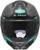 LS2 FF910 Advant II Triple Klapphelm, grau/blau/rot, M Produktbild-Vorschau 3