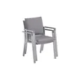 Kettler Stapelsessel Rasmus Alu silber/Sunbrella® flanelle Produktbild-Vorschau 3