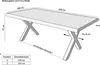 Esstisch Josy | 220 x 100 cm | Holz Wildeiche-Optik | Produktbild-Vorschau 2