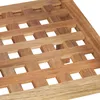 Stolik pomocniczy Relaxdays z drewna orzechowego z Podgląd zdjęcia produktu 6