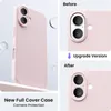 iPhone 16 Hülle Kameraschutz 2 Schutzfolien Silikon Rosa Produktbild-Vorschau 4