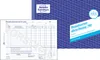 A product shot featuring two Avery Zweckform items: a travel expense form and a product cover/packaging. Produktbild-Vorschau