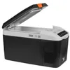 A portable cooler box with its lid open, shown against a white background. Produktbild-Vorschau