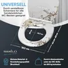 SANILO® WC-Sitz mit Absenkautomatik und Schnellverschluss Produktbild-Vorschau 4