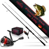 Paradox Fishing Firetiger Barsch Kombo Spinnrute 2,10m Produktbild-Vorschau 1