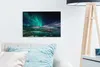 MuchoWow® - Leinwandbilder - Nordlichter - See - Norwegen, Produktbild-Vorschau 5