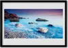 Bild 70x50 MDF-Rahmen Wandkunst Seekiesel Zen Produktbild-Vorschau 1