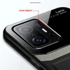 Xiaomi 11T Hülle, TPU Stossfest Anti-rutsch Leder Glas Len Produktbild-Vorschau 5