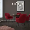 ECD Germany 2er Set Esszimmerstühle mit Rücken- und Produktbild-Vorschau 8