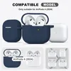 AirPods 5 Silikon Schutzhülle mit Karabiner, Soft Touch Produktbild-Vorschau 3
