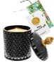 Edle Duftkerzen im Glas, schwarze Kerze, Geschenk für Produktbild-Vorschau 1