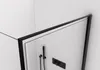 CERANO - Douchecabine Porte L/P - 8 mm - zwart mat, Productafbeelding-voorbeeld 6