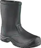 A single black work boot with green stitching, shown from a three-quarter angle against a white background. Náhľad obrázku produktu