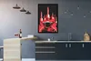 MuchoWow® MuchoWow® Gerahmtes Poster Astronaut - Rakete - Produktbild-Vorschau 2