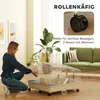 PawHut Kleintierkäfig mit Laufstall, Kaninchenkäfig, Produktbild-Vorschau 6