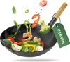 Il nostro wok pasoli piatto al forno 36 cm, Acciaio al Anteprima dell’immagine prodotto 1