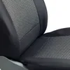 Schwarz-graue Dreiecke Sitzbezüge für PEUGEOT 307 Produktbild-Vorschau 3