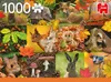 Jumbo - Puzzle Autumn Animals - 1000 dielov Produktbild-Vorschau 7