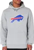 New Era Herren Hoodie NFL Buffalo Bills Logo grau L Podgląd zdjęcia produktu 1