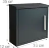 Relaxdays Briefkasten, HxBxT: 35 x 33 x 12 cm, DIN C4, Produktbild-Vorschau 4