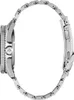 Side view of a silver watch with a metal band. Anteprima dell’immagine prodotto