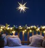 LED étoile plastique blanc Ø 25 cm 1 LED blanc chaud, Voir les images du produit 5