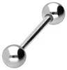Zungenpiercing, Intim-Piercing Chirurgenstahl Barbell Produktbild-Vorschau 1