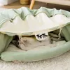Tierbett Katzentunnel Mit Schlafplatz,Faltbar,Super Produktbild-Vorschau 2