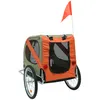 Carrosse pour chien Remorque de vélo Pliable avec fenêtres Voir les images du produit 7