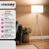 tectake® Lunaris lampada da terra, struttura in acciaio a Anteprima dell’immagine prodotto 11