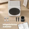 HOMCOM Mini Wäschetrockner 4 kg mit 5 Programme bis zu 60℃ Produktbild-Vorschau 8