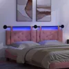 vidaXL Wiszące wezgłowie z oświetleniem LED, różowy aksamit Podgląd zdjęcia produktu 5
