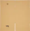 A flat, unfolded cardboard box. Produktbild-Vorschau