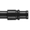 A close-up of a black curtain rod connector. Produktbild-Vorschau
