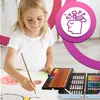 145-teiliges Malkoffer Malset für Kinder und Erwachsene Produktbild-Vorschau 3