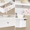 SoBuy Wandregal mit 2 Schubladen - Modernes Regal Wand für Produktbild-Vorschau 4