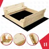 KOTARBAU® Bac à Sable Enfant Extérieur Bois 100 x 100 cm Voir les images du produit 5
