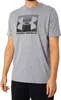 Under Armour Boxed Sportstyle Kurzarm-T-Shirt, Grau L Produktbild-Vorschau 2